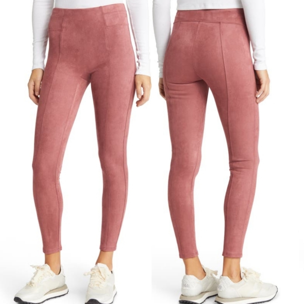 Spanx Faux Suede Legggings